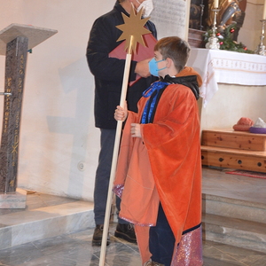 Sternsingergottesdienst: Dank an Toni