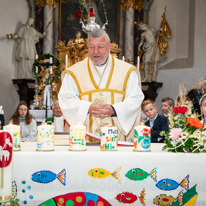Wir feierten in Peggau das Fest der Erstkommunion